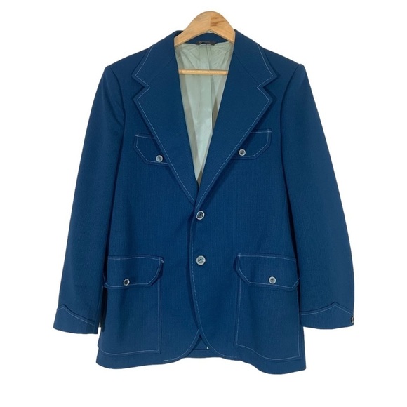 Vintage Mens Blazer Sports Coat Size 40 - Picture 1 of 11
